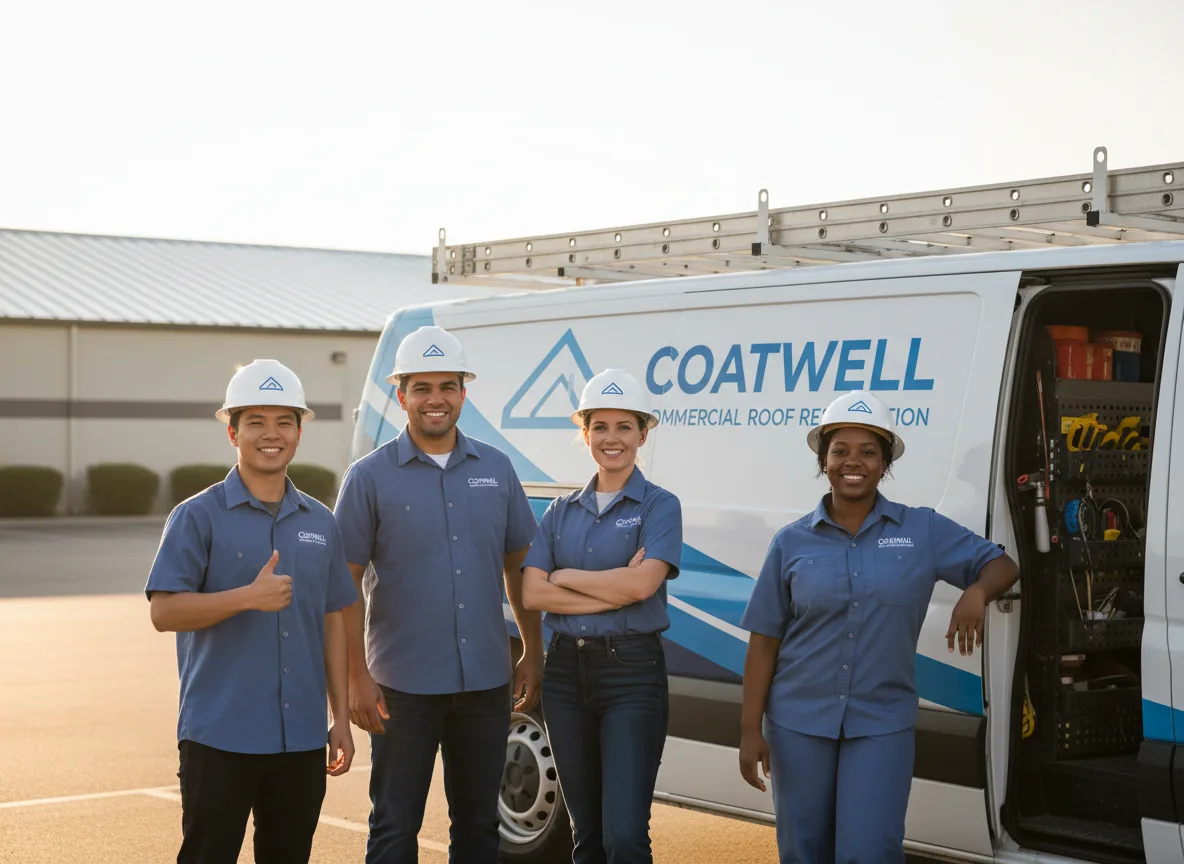 Commercial roof coating company in Mazomanie, WI